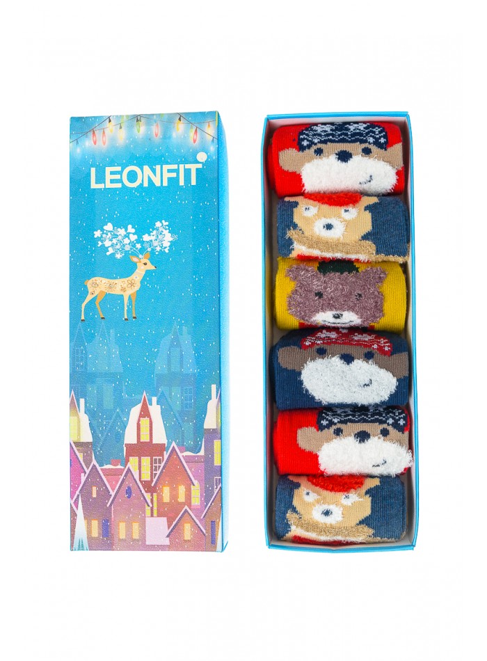 Set de 6 perechi de sosete pentru copii